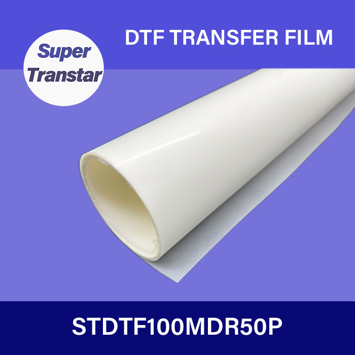 100μm Premium Double Sides Coated DTF Film in Roll 0.50*100M-SUPER TRANSTAR - DTF Film,DTF ink,DTF PowderSublimation Paper,UV DTF Film,DTF ink,DTF Powder